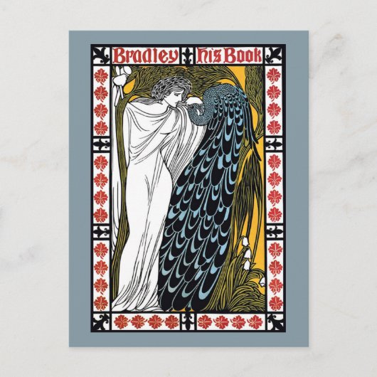 Carte Postale Beardley Peacock (Devant)