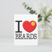 Carte Postale Beards Love (Debout devant)