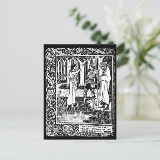 Carte postale Beardsley Excalibur (Debout devant)
