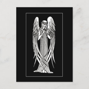 Carte postale Beardsley Nouveau Angel