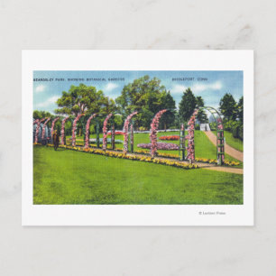 Carte Postale Beardsley Park Vue sur les jardins botaniques