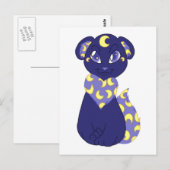 Carte Postale Bearfox du croissant (Devant / Derrière)
