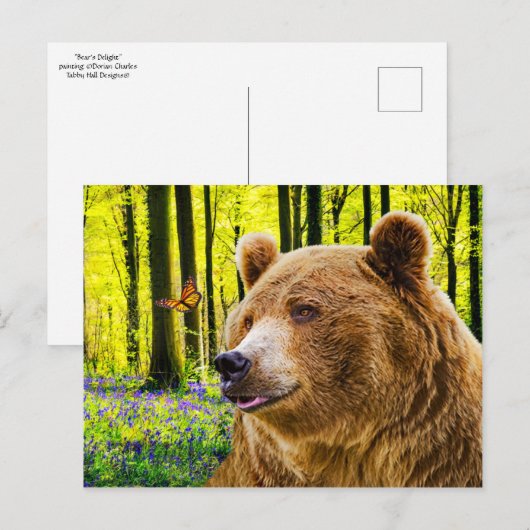 Carte Postale "Bear's Delight" (Devant / Derrière)