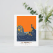 Carte Postale Bears Ears National Monument Utah Vintage (Debout devant)