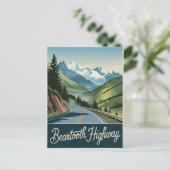 Carte Postale Beartooth Highway Vintage (Debout devant)