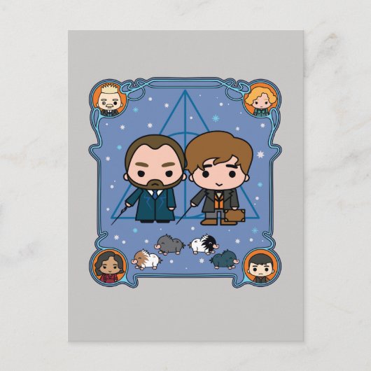 CARTE POSTALE BEASES FANTASTIQUES : LES CRIMES DE GRINDELWALD™ (Devant)