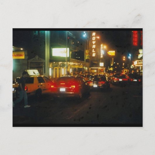 Carte Postale Beat de la ville électrique (Devant)