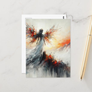 Carte Postale Beatiful Fairy sur l'imaginaire de montagne