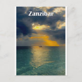 Carte Postale Beatiful landscape of Zanzibar (Devant)