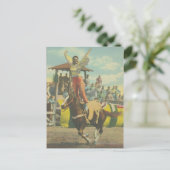 Carte Postale Beatrice Cooper fait un stand romain. (Debout devant)