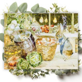 Carte Postale Beatrix Potter Benjamin Bunny Green Grocer