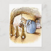 Carte Postale Beatrix Potter du conte de Pierre le lapin (Devant)