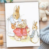 Carte Postale Beatrix Potter du conte de Pierre le lapin