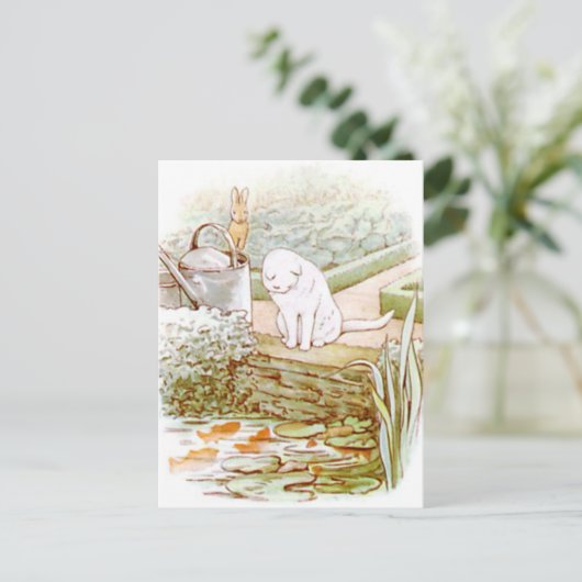 Carte Postale Beatrix Potter du conte de Pierre le lapin (Debout devant)