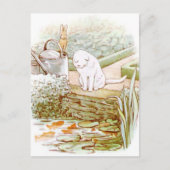 Carte Postale Beatrix Potter du conte de Pierre le lapin (Devant)