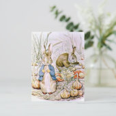 Carte Postale Beatrix Potter Le Conte de Benjamin Bunny Peter (Debout devant)
