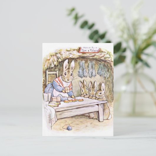Carte Postale Beatrix Potter Le Conte de Benjamin Bunny Peter (Debout devant)