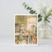 Carte Postale Beatrix Potter Le conte du gingembre et des chaton (Debout devant)