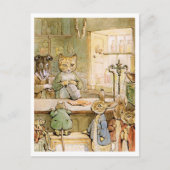 Carte Postale Beatrix Potter Le conte du gingembre et des chaton (Devant)