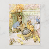 Carte Postale Beatrix Potter Le conte du gingembre et des chaton (Devant)