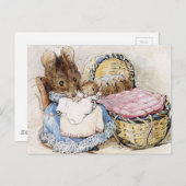 Carte Postale Beatrix Potter, Livres d'histoire pour enfants, Cu (Devant / Derrière)