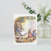 Carte Postale Beatrix Potter Mommy et jumeaux de Benjamin Bunny (Debout devant)