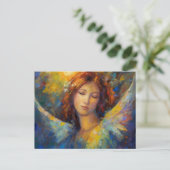 Carte Postale Beau ange (Debout devant)