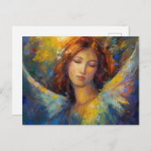 Carte Postale Beau ange (Devant / Derrière)