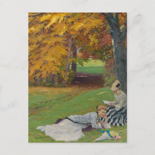 Carte Postale Beau après-midi d'automne | Edward Cucuel (Devant)