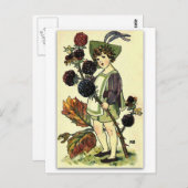 Carte Postale Beau Blackberry par NELLIE BENSON (Devant / Derrière)