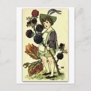 Carte Postale Beau Blackberry par NELLIE BENSON