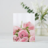 Carte Postale Beau bouquet de roses (Debout devant)