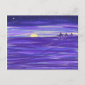 Carte Postale Beau budget d'aquarelle de trois sages hommes (Devant)