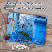 Carte Postale Beau Chefchaouen bleu Architecture marocaine