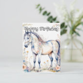 Carte Postale Beau Cheval Majestueux (Debout devant)