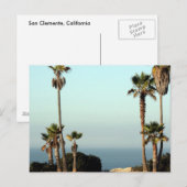 Carte Postale Beau ciel bleu (Devant / Derrière)