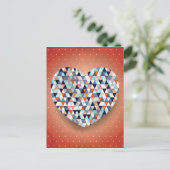 Carte Postale Beau Coeur (Debout devant)