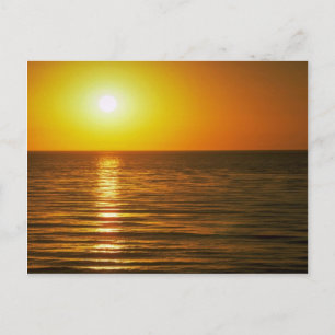 Carte Postale Beau coucher de soleil : Cardiff-By-The-Sea, Calif
