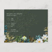 Carte Postale Beau COUPLE de COLIBRIS Mariage (Dos)