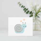 Carte Postale Beau escargot (Debout devant)