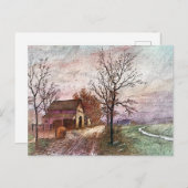 Carte Postale Beau et doux décor (Devant / Derrière)