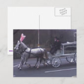 Carte Postale Beau funérailles Vintages (Devant / Derrière)