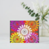 Carte Postale Beau HAPPY CHAKRA Sunflower Cadeaux de voeux (Debout devant)