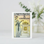 Carte Postale Beau jugendstil autrichien Art Nouveau (Debout devant)