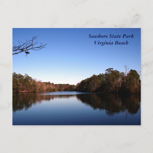 Carte Postale Beau lac (Devant)