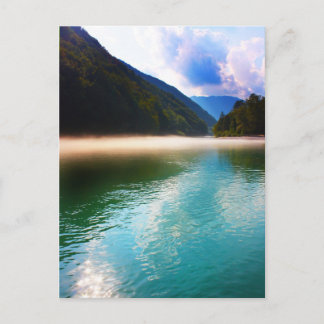 Carte Postale Beau lac dans les Alpes, Slovénie