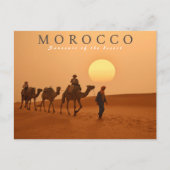 Carte Postale Beau Marrakech Sunset Maroc Désert (Devant)