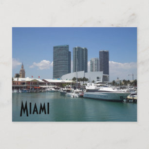 Carte Postale Beau Miami