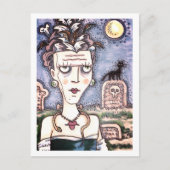 CARTE POSTALE BEAU MONSTRE DÉPLAISANT FRANKENELLA, GRAVES, CAT (Devant)