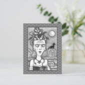 CARTE POSTALE BEAU MONSTRE DÉPLAISANT FRANKENELLA, GRAVES, CAT (Debout devant)